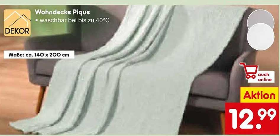 Wohndecke Pique