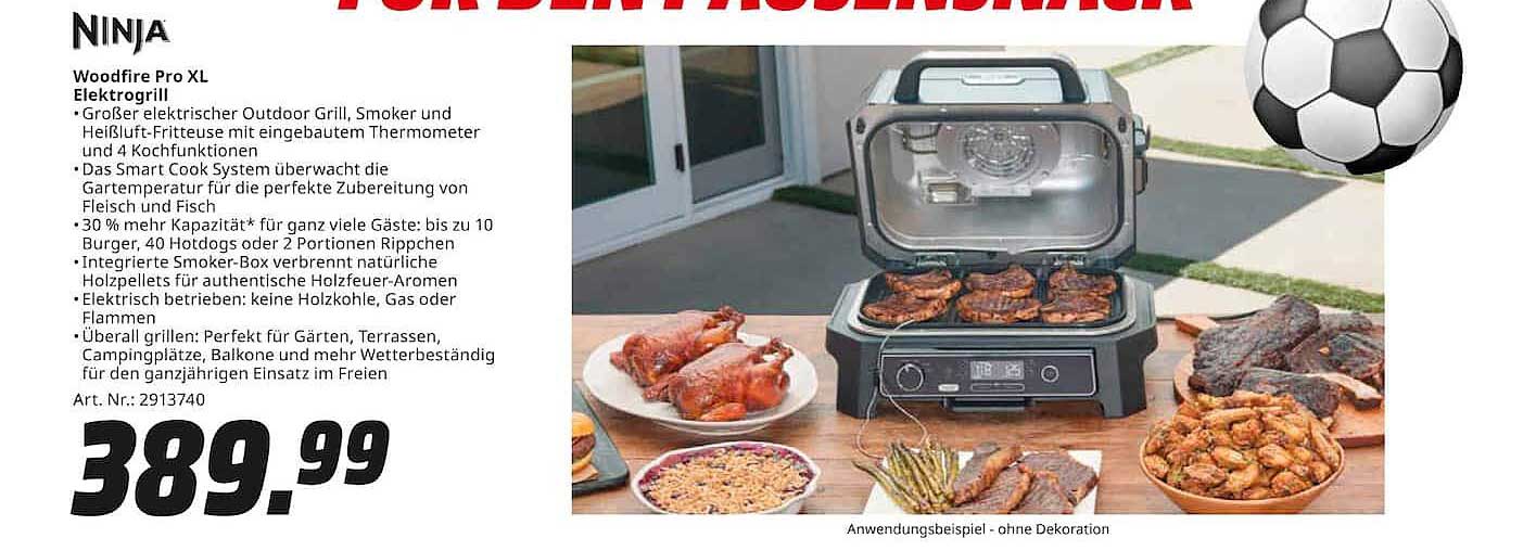 Woodfire Pro XL Elektrogrill