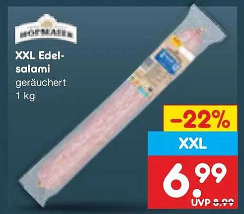 XXL Edel-salami geräuchert 1 kg