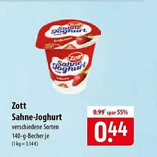 Zott Sahne-Joghurt