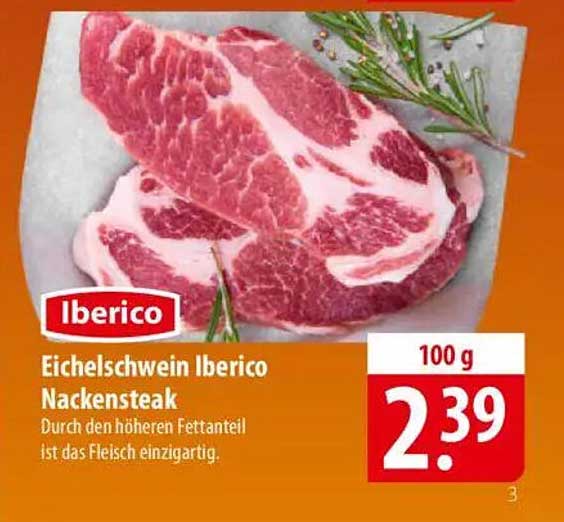 Eichenschwein Iberico Nackensteak