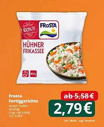 Frosta Hühnertopf Fertiggericht