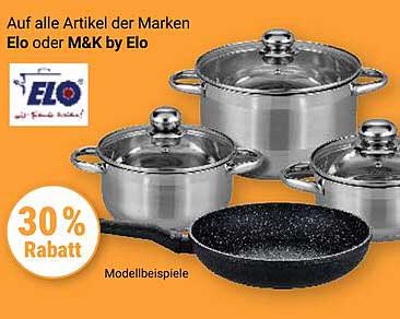 30% Rabatt auf alle Artikel der Marken Elo oder M&K by Elo