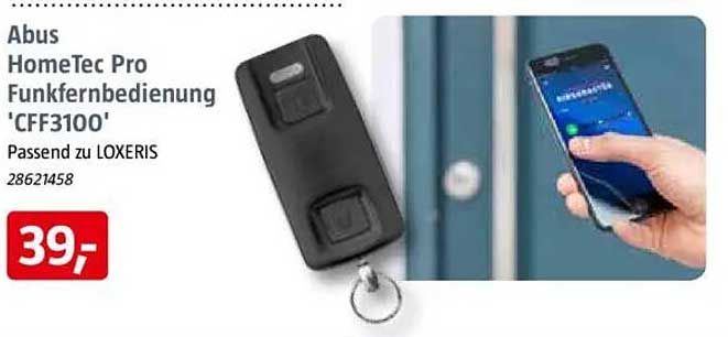 Abus HomeTec Pro Funkfernbedienung 'CFF3100'
