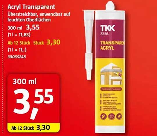 Acryl Transparent 300 ml