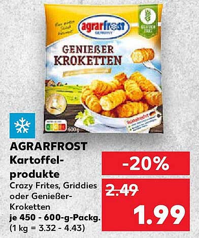 AGRARFROST Genießer-Kroketten