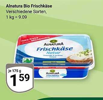 Alnatura Bio Frischkäse - verschiedene Sorten