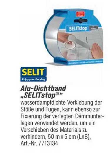 Alu-Dichtband „SELITstop®“