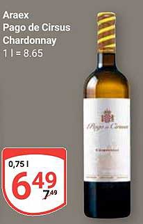 Araex Pago de Cirsus Chardonnay 0,75 l