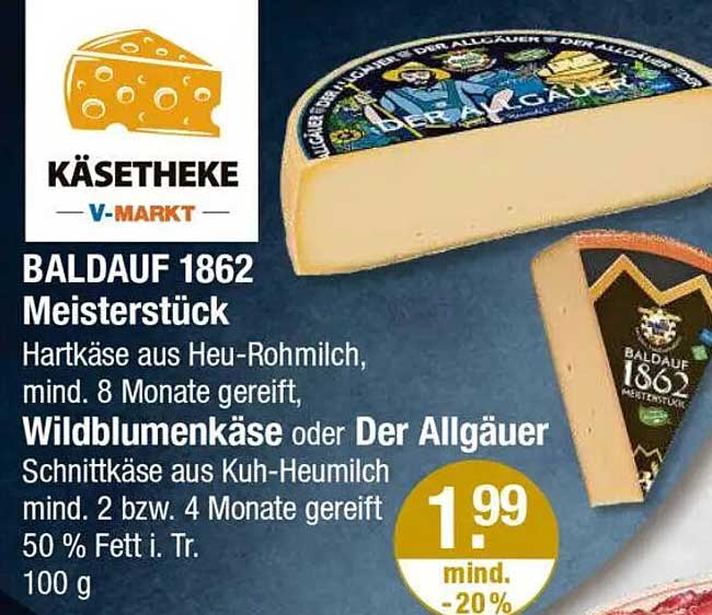 BALDAUF 1862 Meisterstück Hartkäse