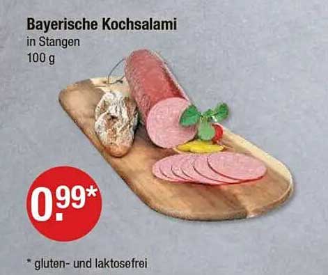 Bayerische Kochsalami in Stangen 100 g