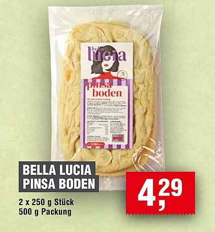 BELLA LUCIA PINSABODEN 500 g Packung