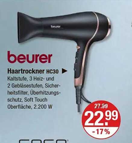 Beurer Haartrockner HC30