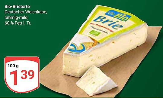 Bio-Briette mit mildem und cremigem Geschmack