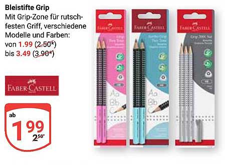 Bleistifte Grip von Faber-Castell – das perfekte Schreibwerkzeug