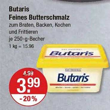 Butaris Feines Butterschmalz 250 g