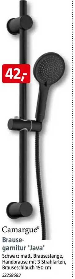 Camargue® Brausegarnitur 'Java'