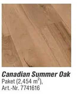 Canadian Summer Oak