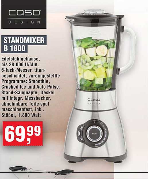 CASO DESIGN Standmixer B 1800