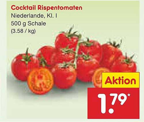 Cocktail Rispentomaten 500 g - Aktion