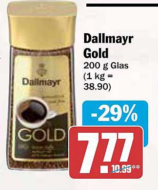 Dallmayr Gold 200 g Glas