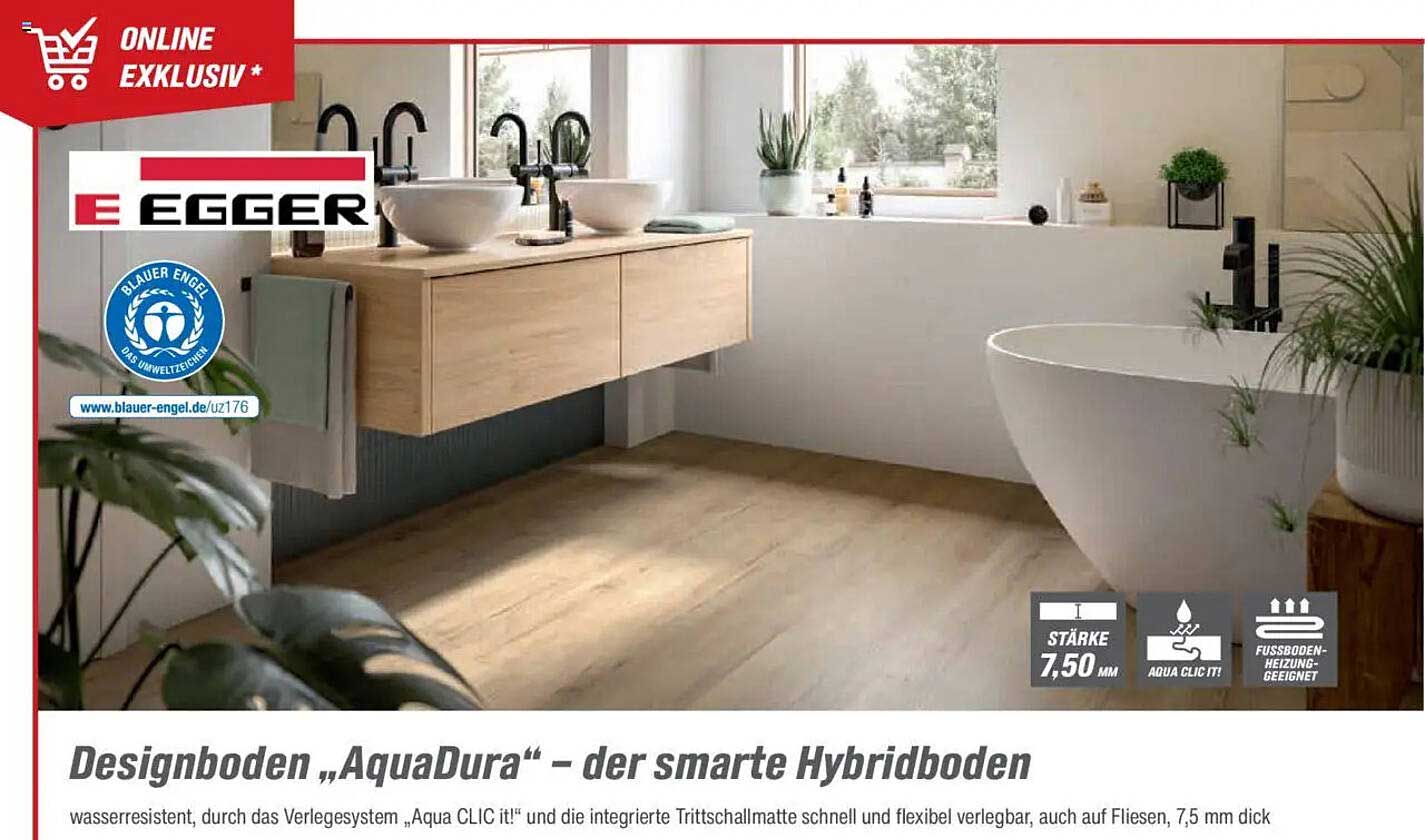 Designboden „AquaDura“ – der smarte Hybridboden