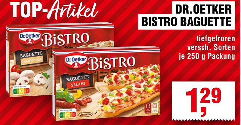 Dr. Oetker Bistro Baguette 250 g