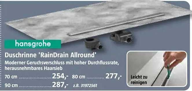 Duschrinne 'RainDrain Allround'
