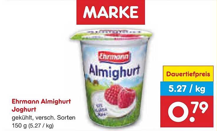 Ehrmann Almighurt Joghurt, 150 g