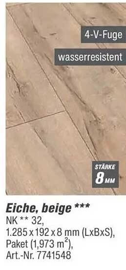 Eiche, beige ***