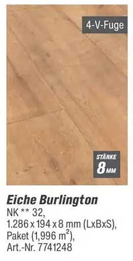Eiche Burlington - Hochwertiger Laminatboden