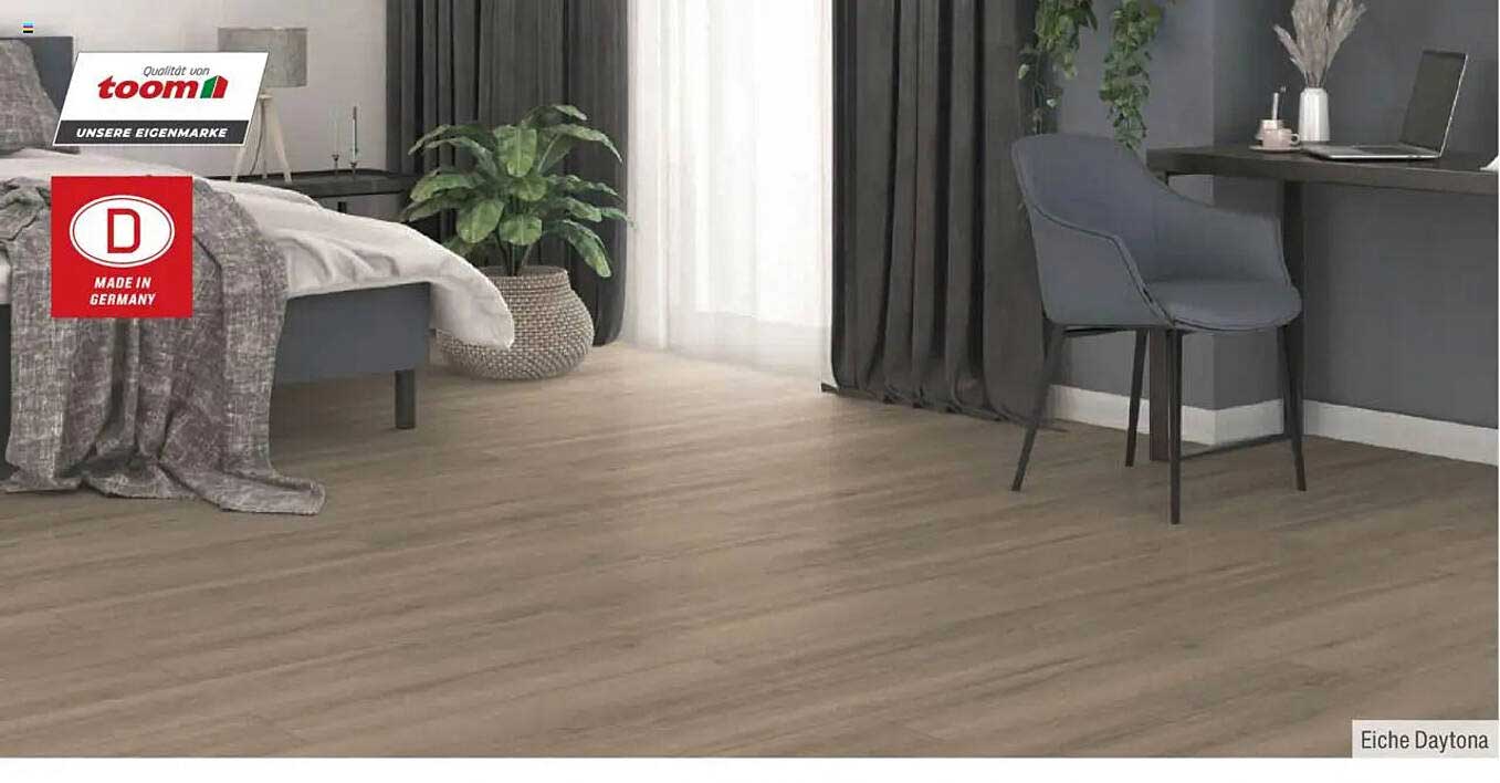 Eiche Daytona Bodenbelag - Hochwertiger Laminatboden
