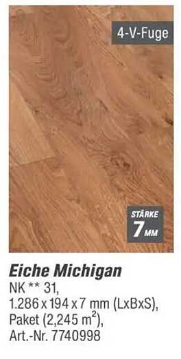 Eiche Michigan – Hochwertiger Laminatboden für Ihr Zuhause