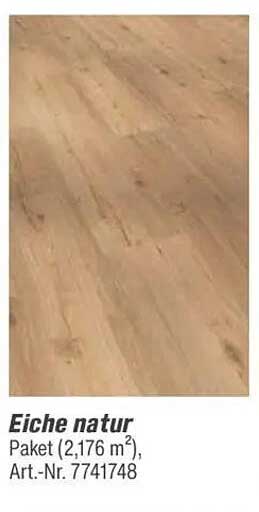 Eiche natur Paket (2,176 m²), Art.-Nr. 7741748