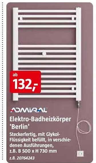 Elektro-Badheizkörper 'Berlin'