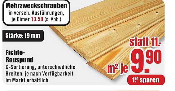 Fichte-Rauspund - stapelweise Vorteile für Ihr Zuhause