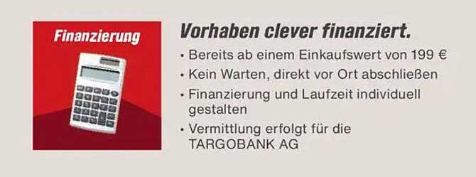 Finanzierung clever gestaltet ab 199 €