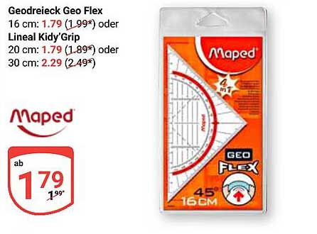 Geodreieck Geo Flex 16 cm