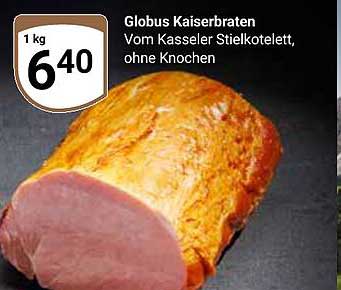 Globus Kaiserbraten vom Kasseler Stielkotelett, ohne Knochen