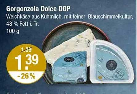 Gorgonzola Dolce DOP – Hochgenuss für Feinschmecker
