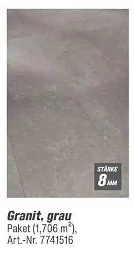 Granit, grau Paket (1,706 m²), Art.-Nr. 7741516
