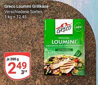 Greco Loumini Grillkäse - Verschiedene Sorten