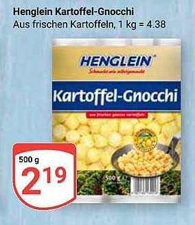 Henglein Kartoffel-Gnocchi 500 g für nur 2,19 €