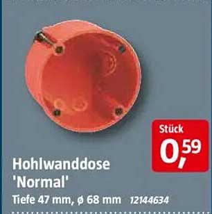 Hohlwanddose 'Normal'