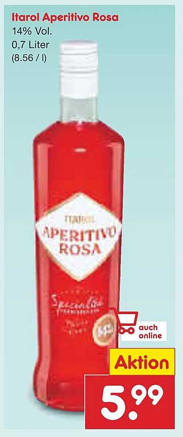 Itarol Aperitivo Rosa 0,7 Liter