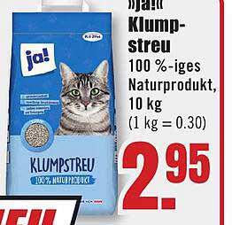 ja! Klumpstreu 100 %-iges Naturprodukt, 10 kg