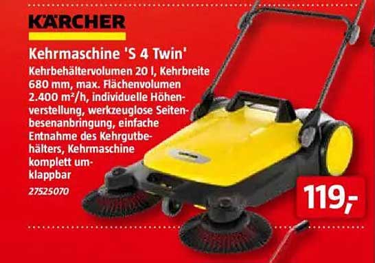 Kärcher Kehrmaschine 'S 4 Twin'