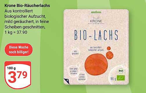 Krone Bio-Räucherlachs