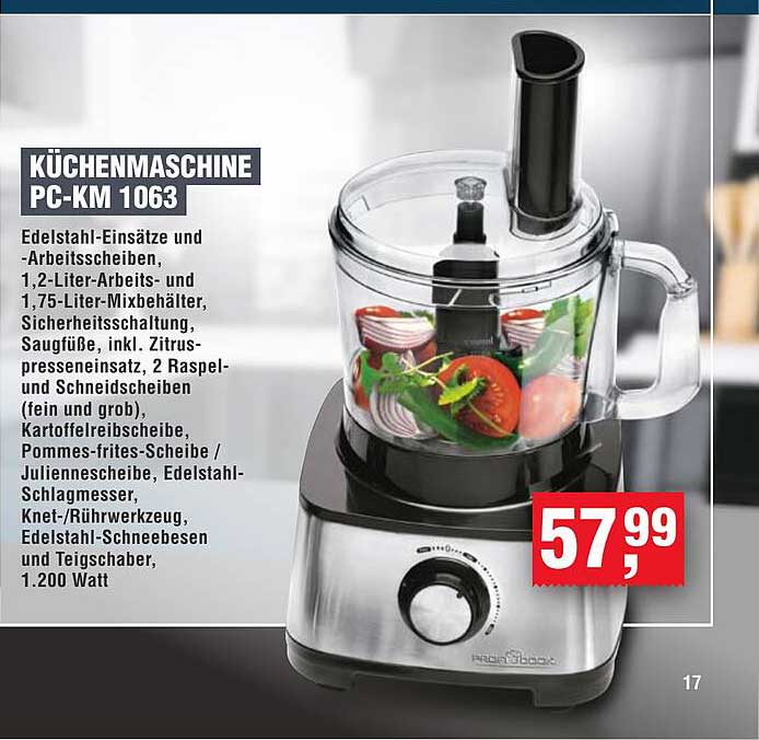 Küchenmaschine PC-KM 1063