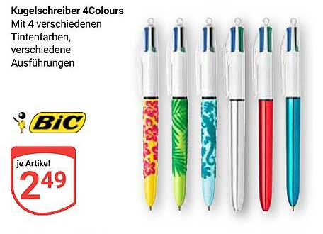 Kugelschreiber 4Colours von BIC